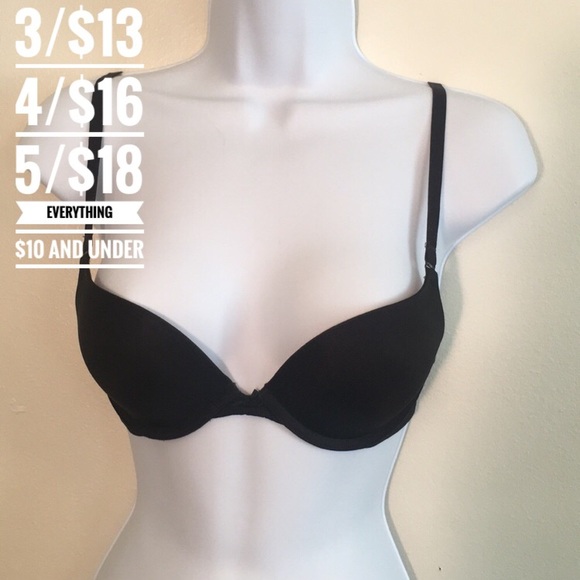 PINK Victoria's Secret Other - PINK Victoria Secret black push-up bra 32B